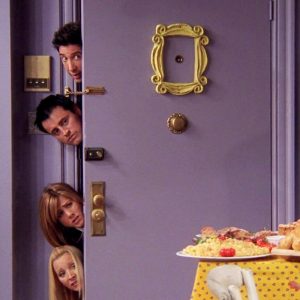 Adesivo de Porta Friends